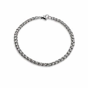 2.8mm | Silver | Wheat Chain Bracelet